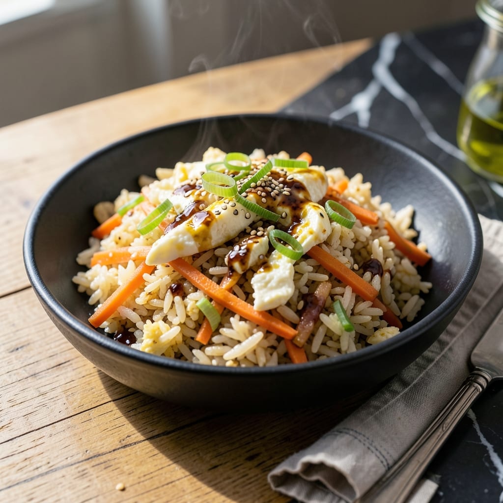 Fried Rice Recipe Sesame Oil: Wok-Tossed With Toasted Aroma