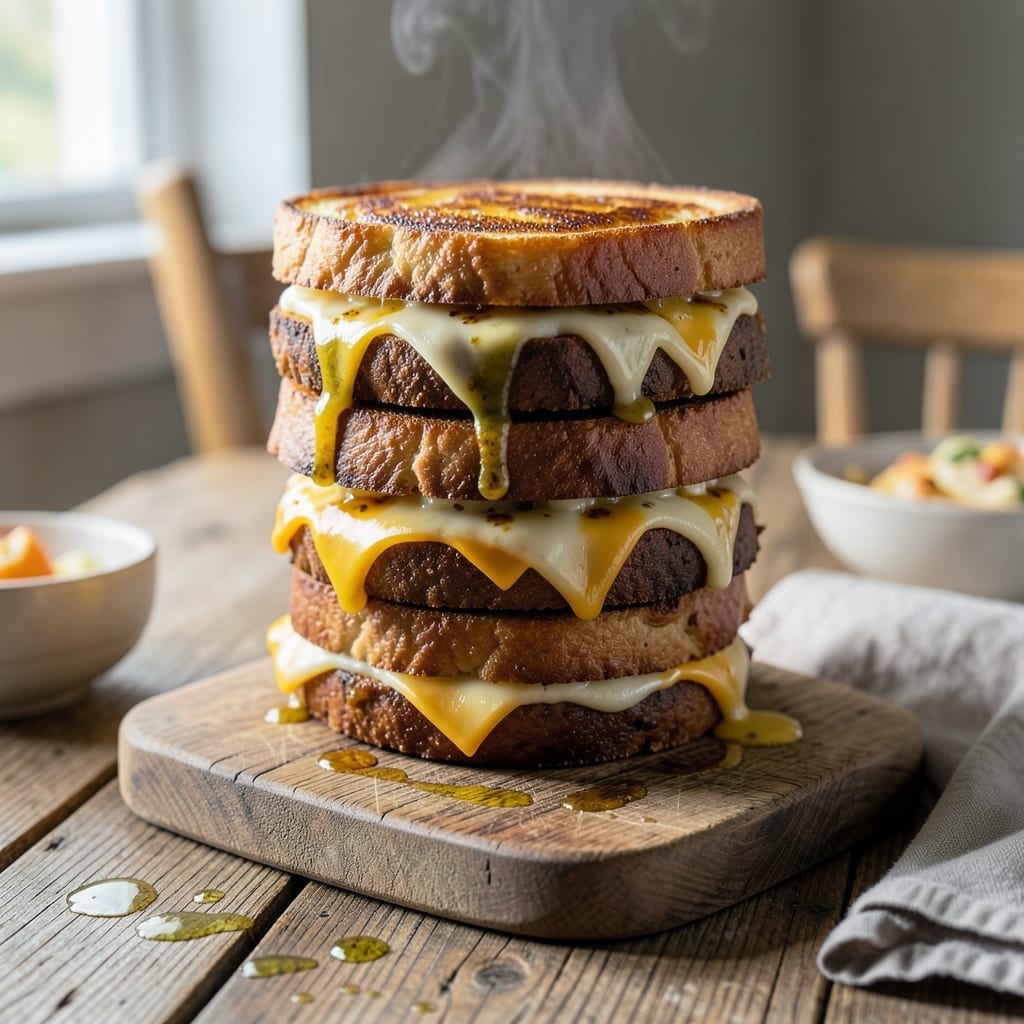 Best Ever Grilled Cheese Sandwich Recipe: Ultra Gooey With Crisp Edges