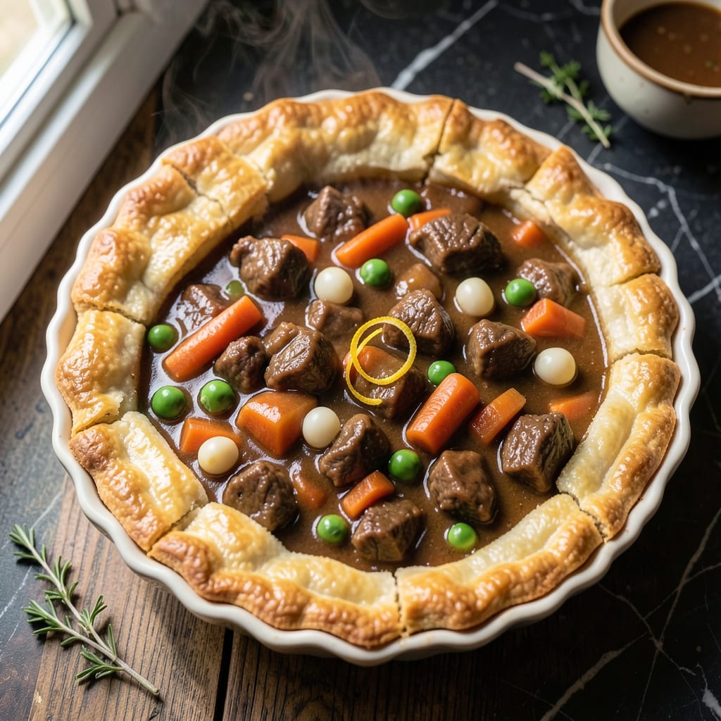 Old Fashioned Beef Pot Pie Recipe Pioneer Woman: Flaky Crust With Hearty Filling
