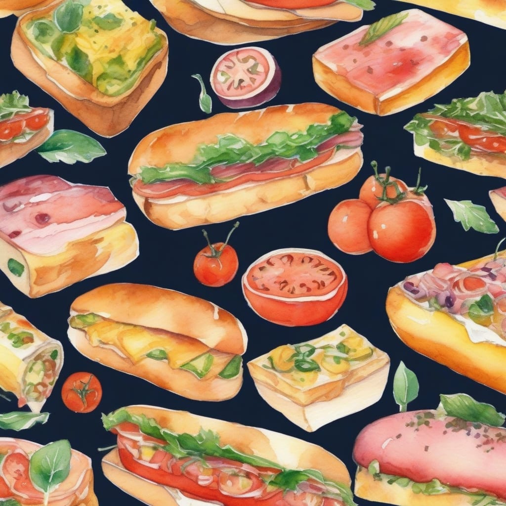 italian sub squares recipe