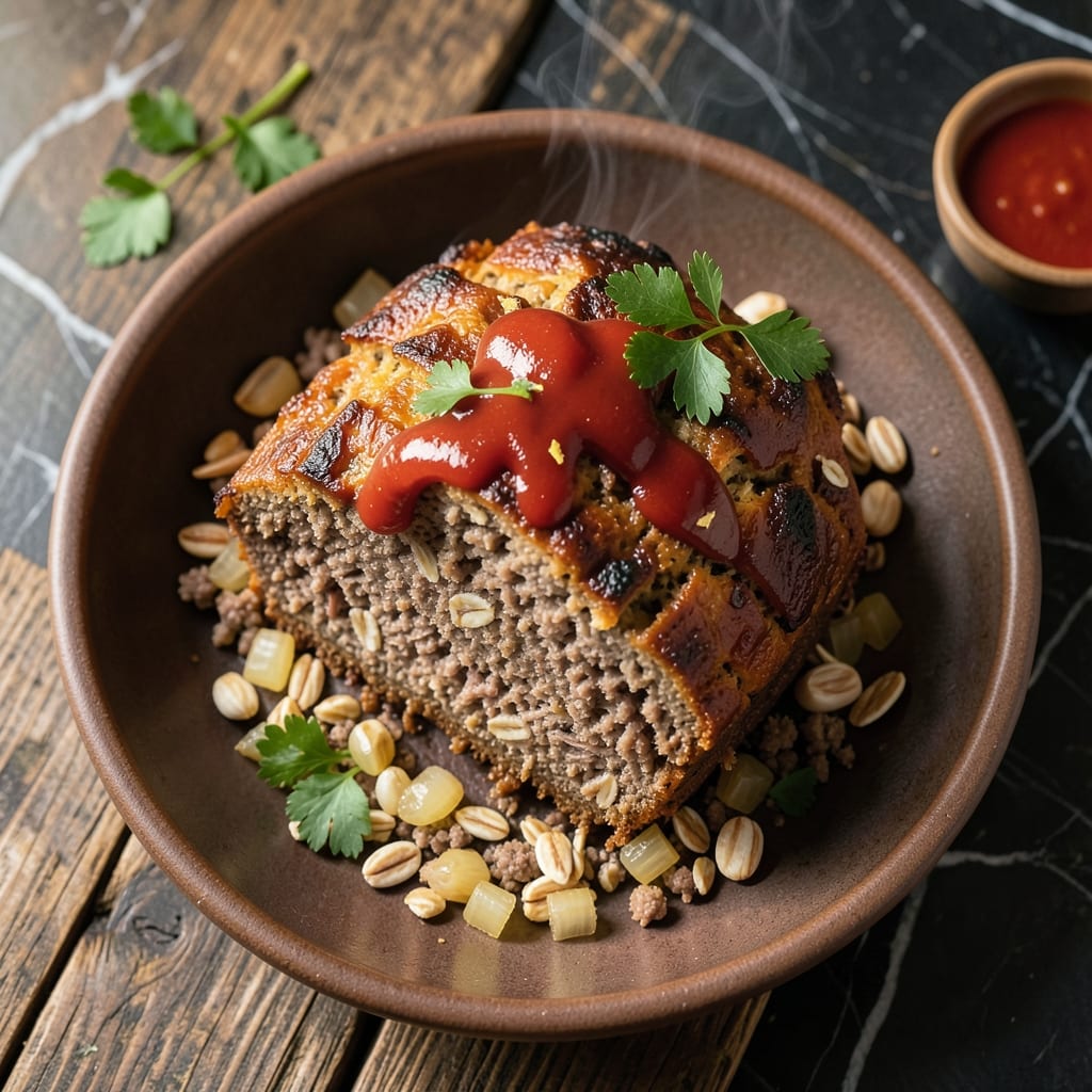 Meatloaf Recipe Made With Oatmeal: Hearty Texture With Old-Fashioned Appeal