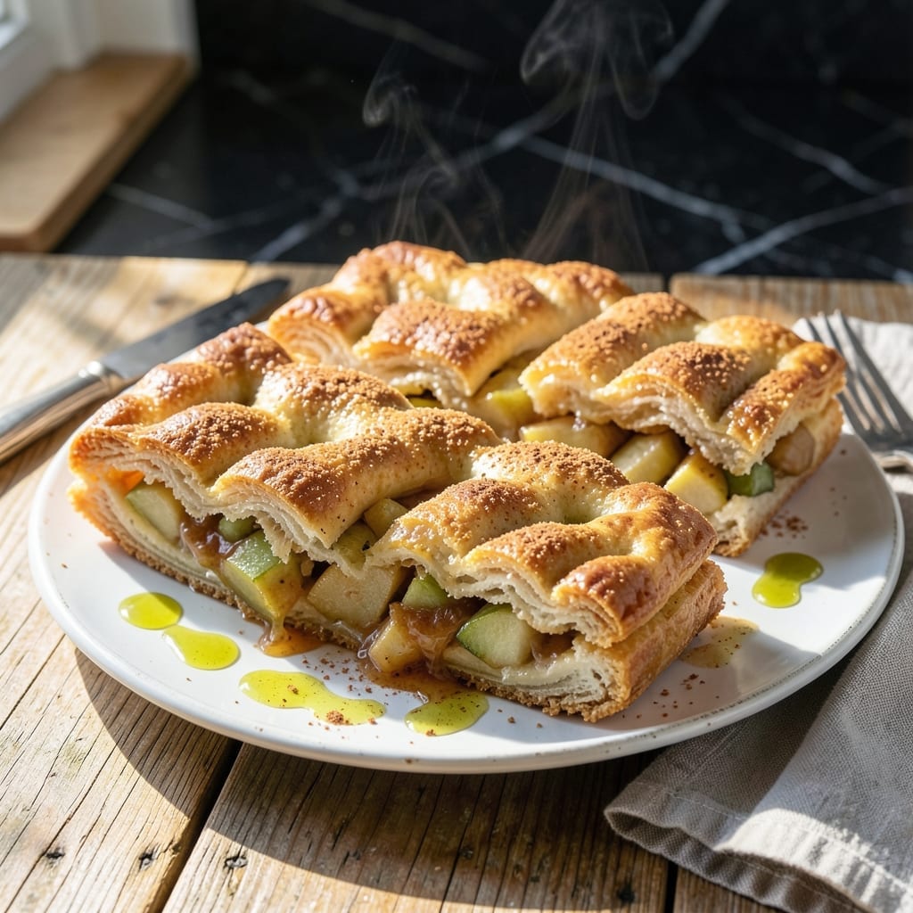 Fried Apple Pie Recipe With Canned Biscuits: Flaky Crust With Warm Cinnamon Filling