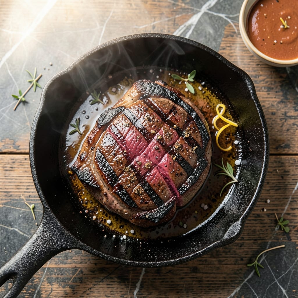 Delmonico Steak Grill Recipe: Thick-Cut Charred Elegance