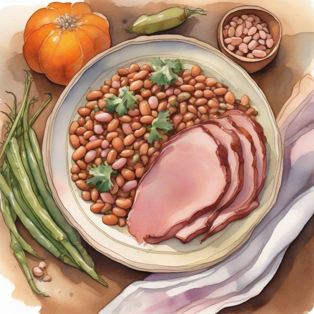 ham and beans recipe - paula deen
