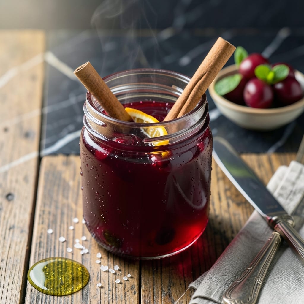 Cranberry Simple Syrup Recipe for Cocktails: Vibrant Ruby Sweetness in Minutes