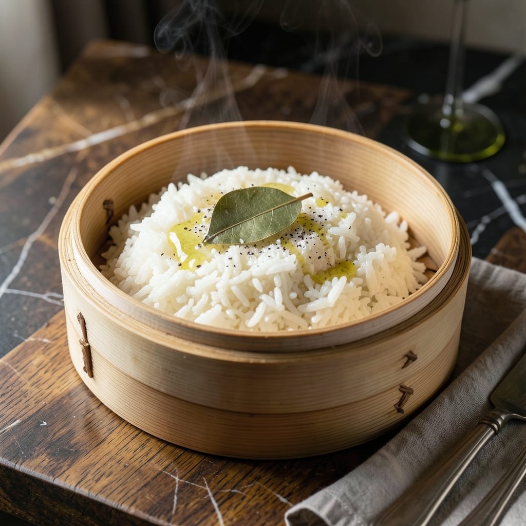 Steamed Rice Recipe in Steamer: Fluffy Grains With Effortless Precision Steamed Rice Recipe in Steamer: Fluffy Grains With Effortless Precision