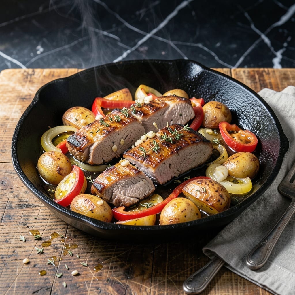 Recipe For Leftover Pork Chop Meat: Savory Hash With Crispy Edges