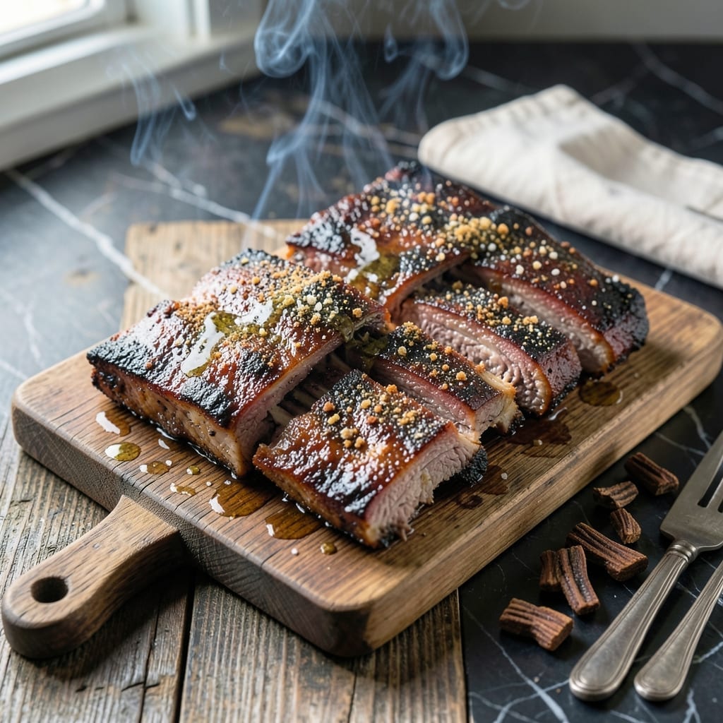 Beef Ribs Recipe Smoker: Fall-Off-The-Bone Tenderness With Oak Smoke