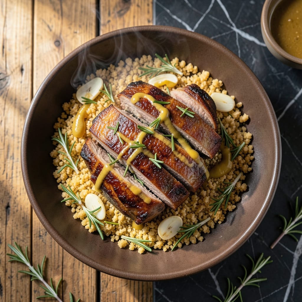 Recipe for Leftover Roast Lamb Leg: Herb-Crusted Second Act Delight