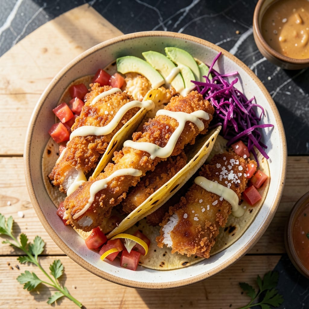 Recipe Fish Tacos Cod: Beer-Battered Crispiness With Lime Crema Recipe Fish Tacos Cod: Beer-Battered Crispiness With Lime Crema