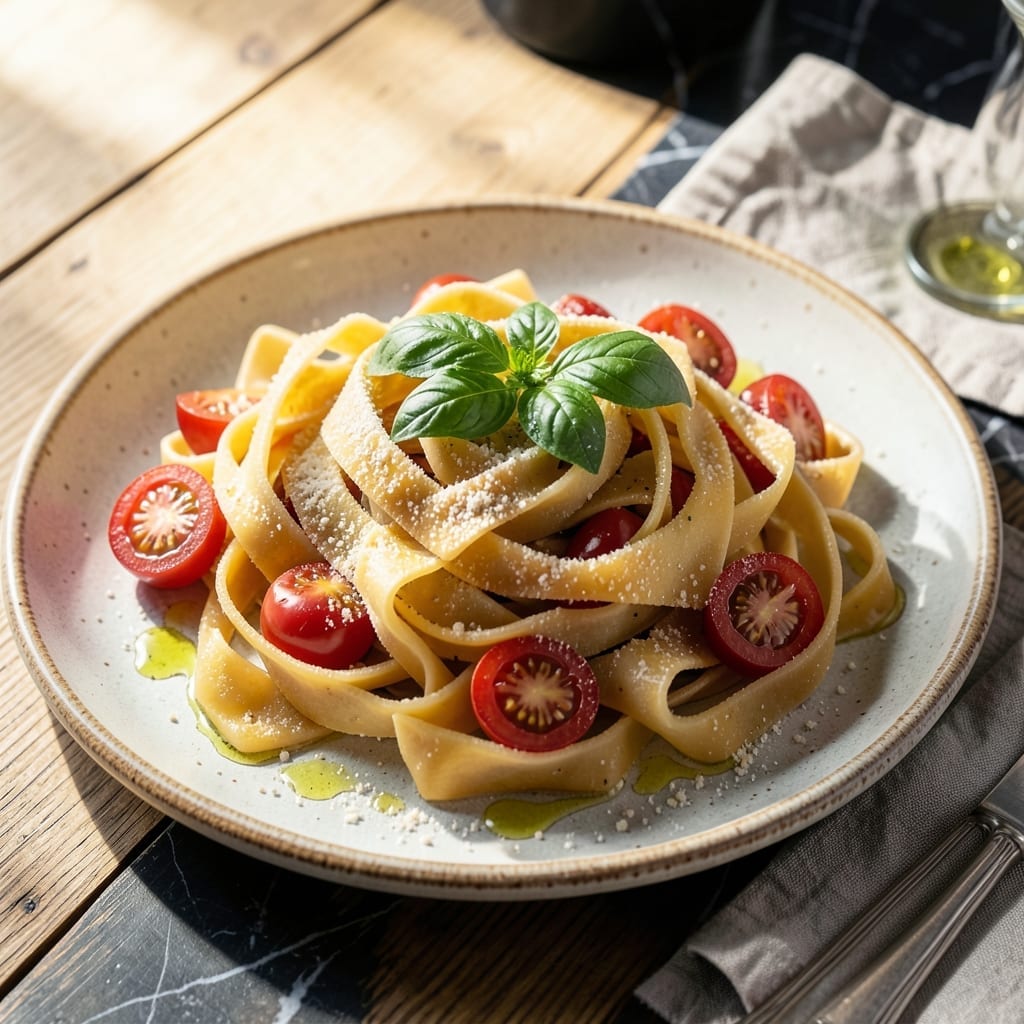Homemade Pasta Recipe Without Machine: Silky Ribbons By Hand
