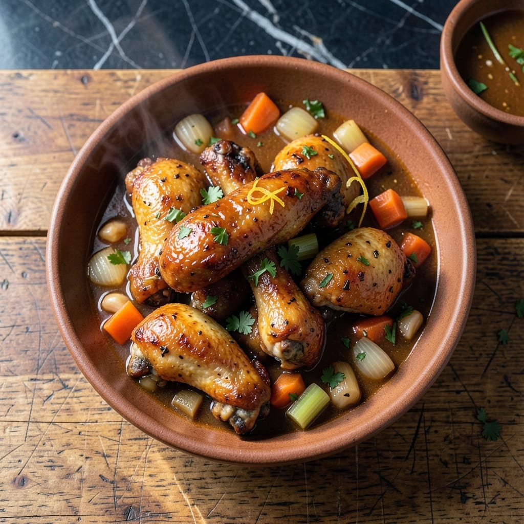 Stewed Chicken Wings Recipe: Slow-Cooked Savory Depth