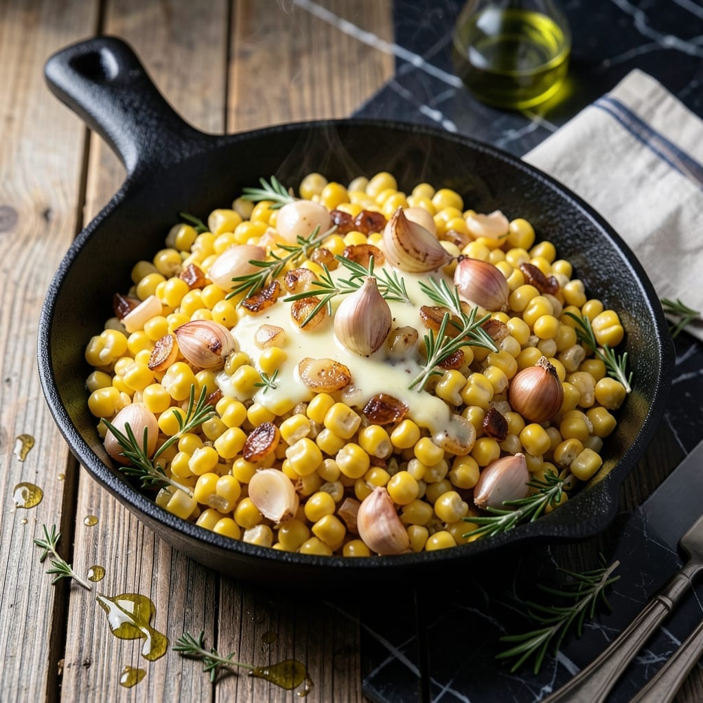 Recipe For Corn For Thanksgiving: Buttery Sweet Kernels With Herb Infusion