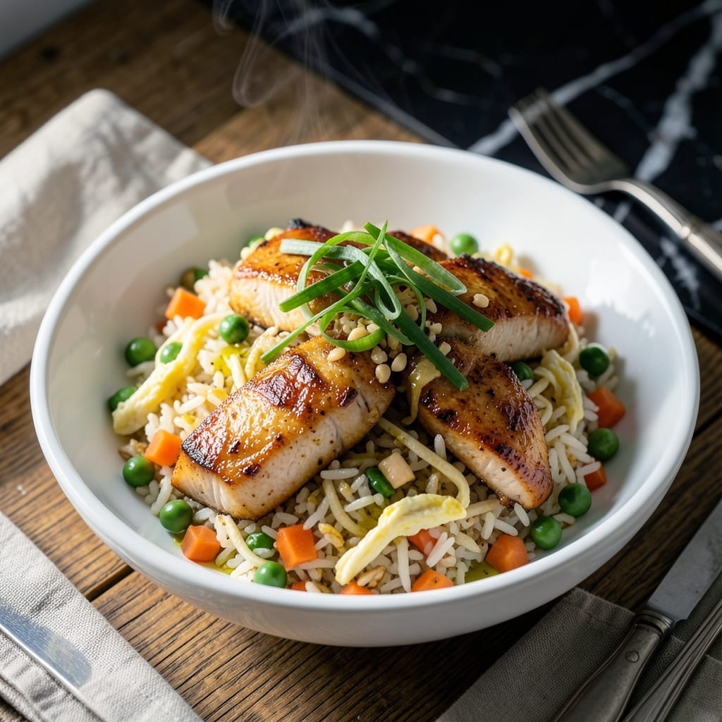 Recipe For Chicken Fried Rice With Egg: Wok-Tossed Savory Bites