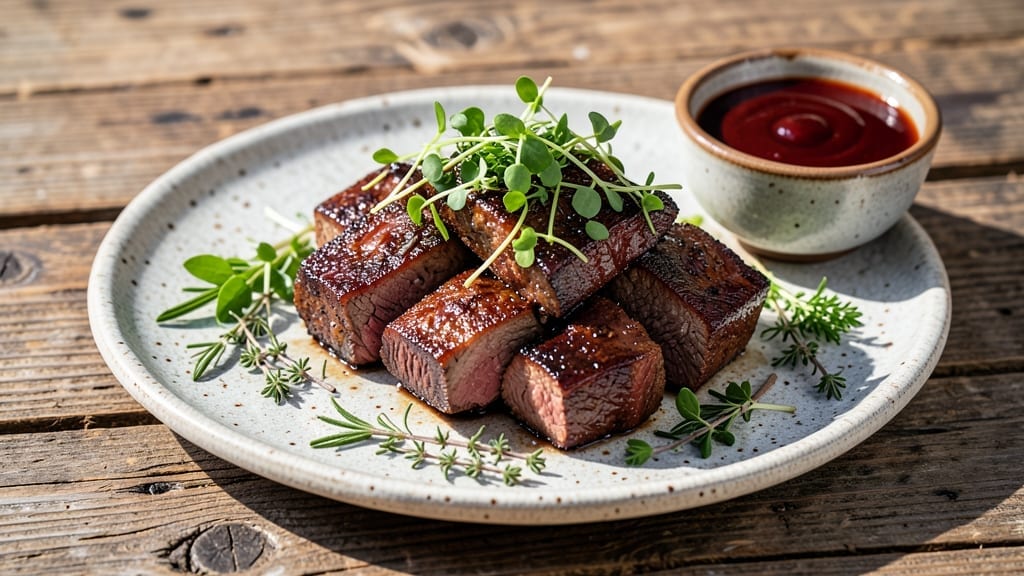 Beef Brisket Cubes Recipe: Slow-Cooked Tender Bites With Deep Smoky Flavor