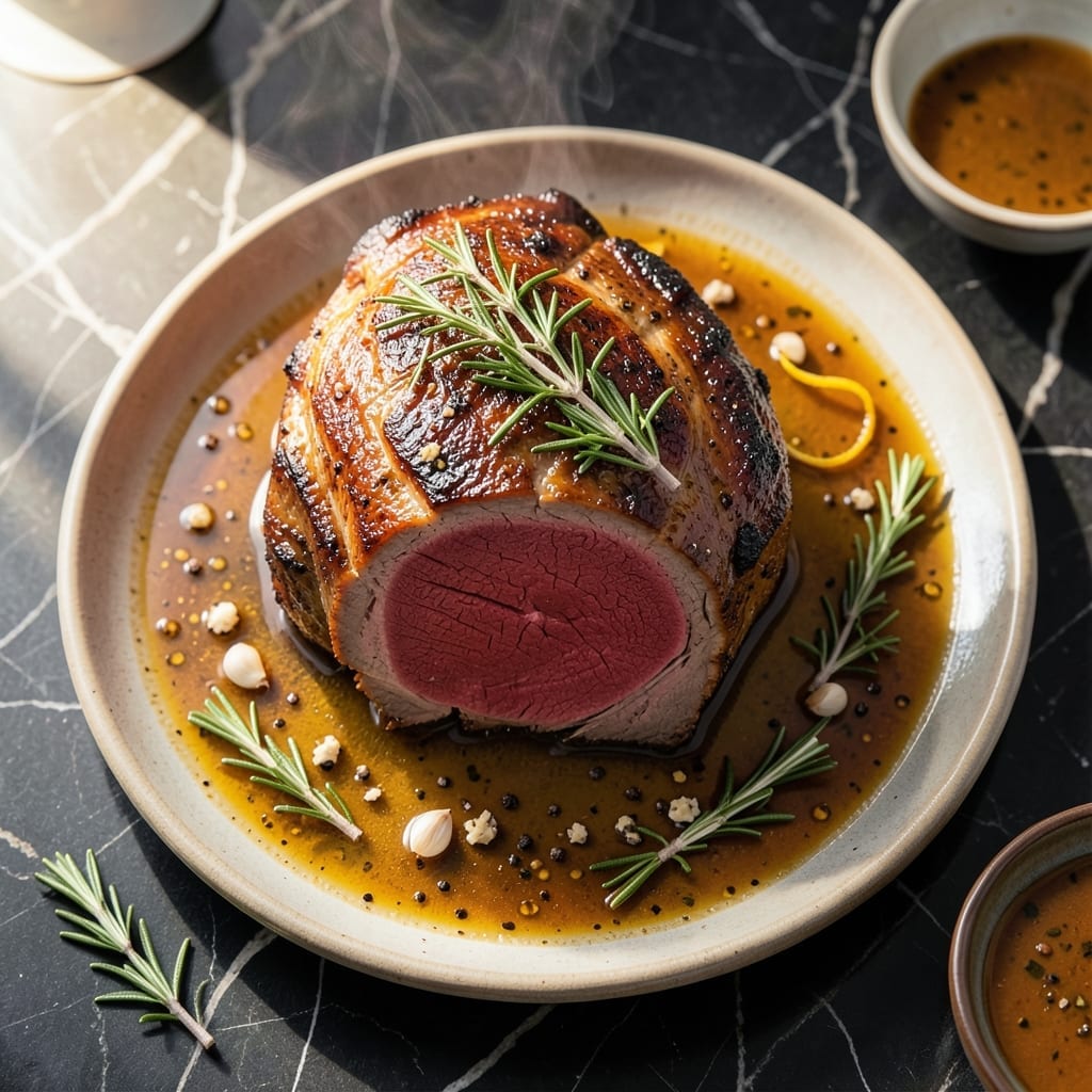 Recipe for 4 Lb Prime Rib Roast: Herb-Crusted Holiday Centerpiece