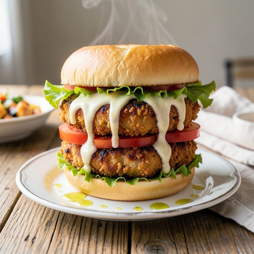 Fried Spicy Chicken Sandwich Recipe Without Buttermilk: Crunchy Heat in Every Bite Fried Spicy Chicken Sandwich Recipe Without Buttermilk: Crunchy Heat in Every Bite