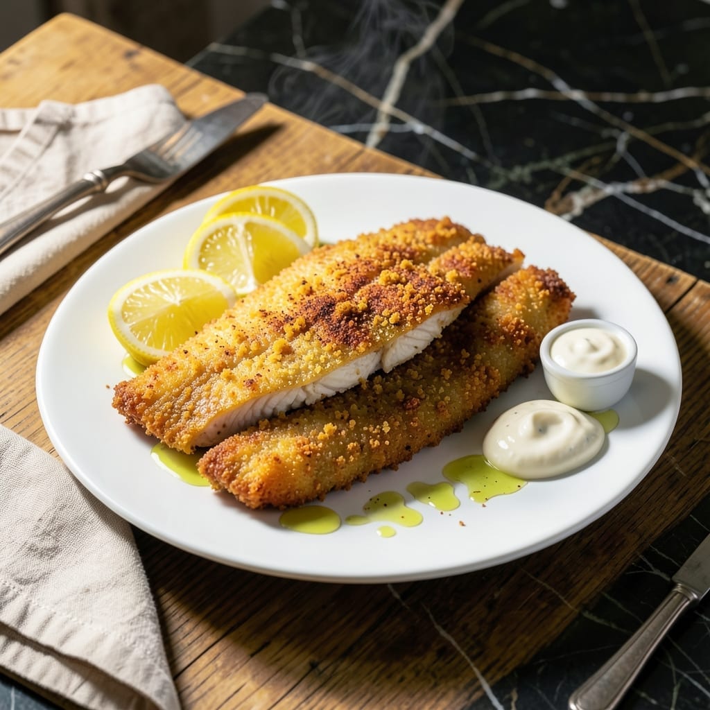 Recipe for Fried Cod Fish With Panko: Ultra Crispy Japanese-Style Crunch