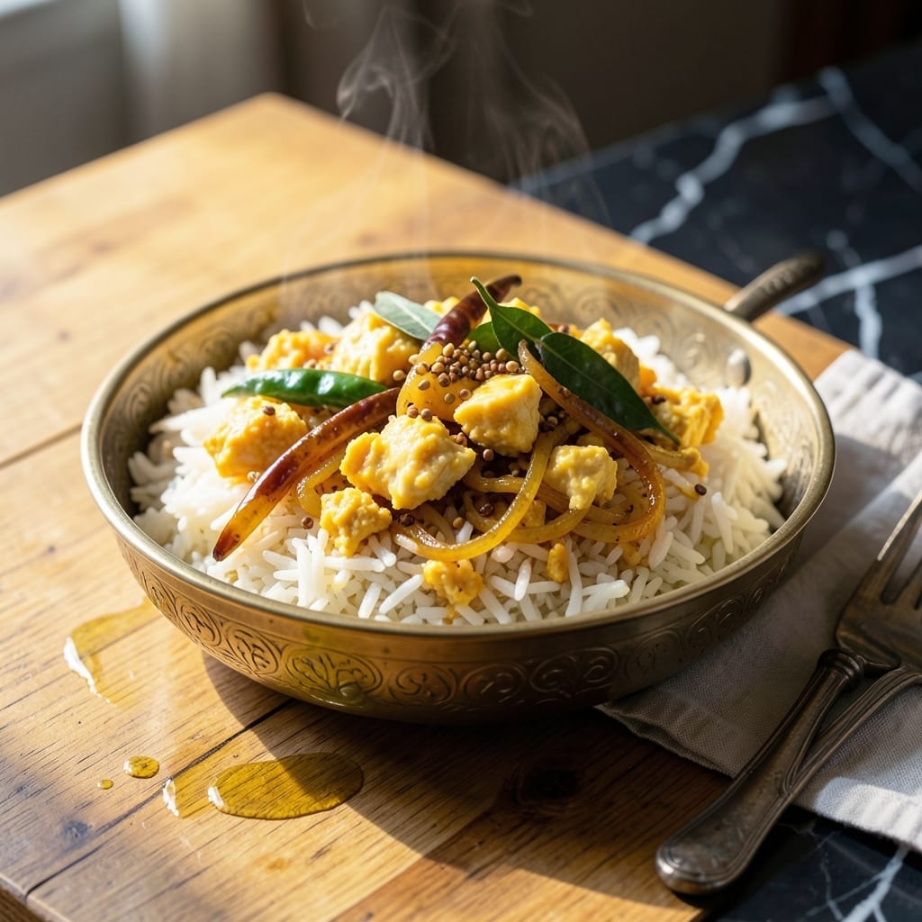 Egg Rice Recipe Indian: Spiced South Indian-Style Comfort in One Pot