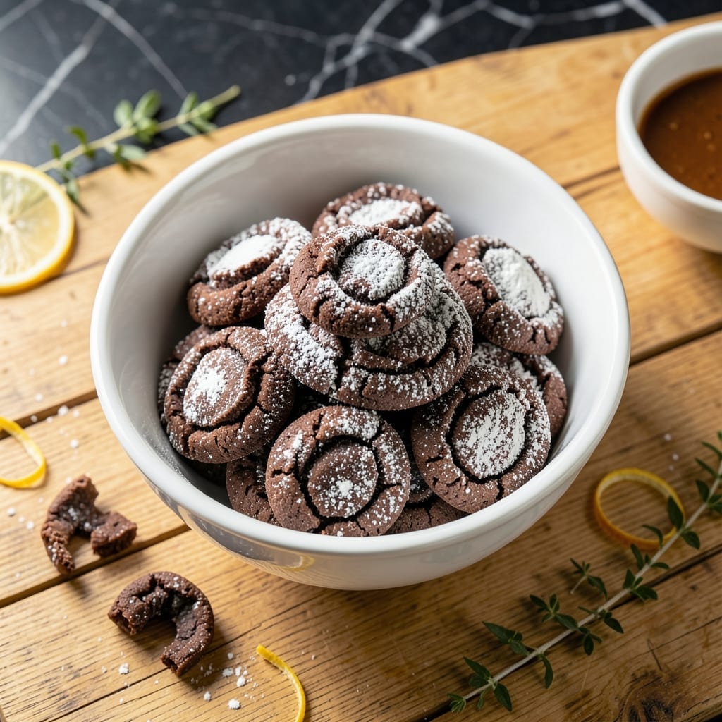 Chocolate Crinkles Recipe Filipino: Fudgy Centers With Snow-Dusted Tops