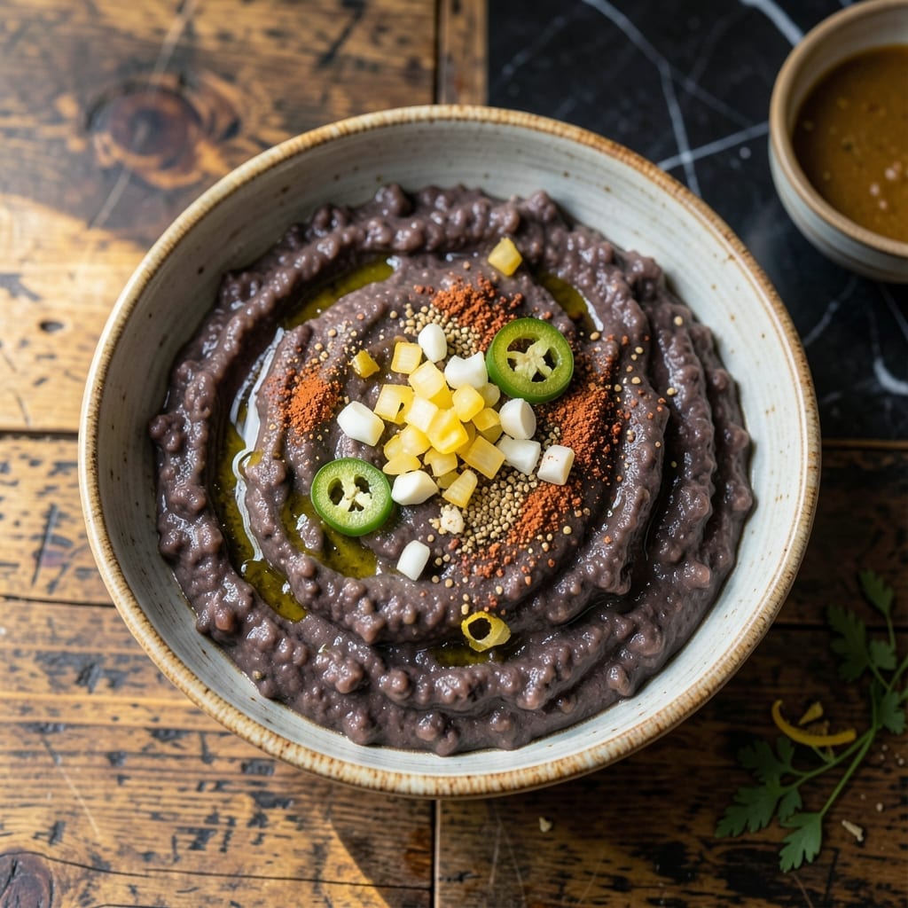 Refried Beans Recipe Black Beans: Smoky and Creamy Mexican Classic