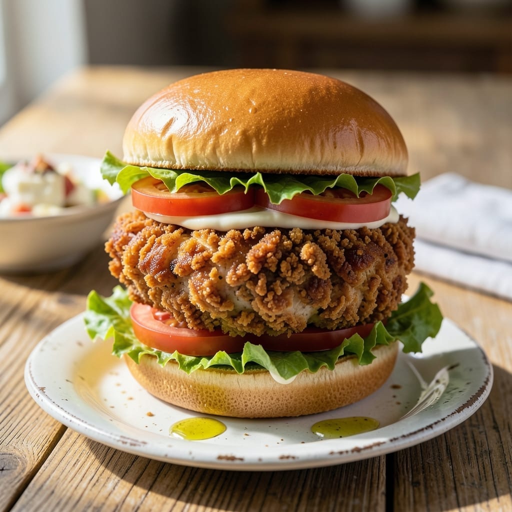 KFC Original Recipe Chicken Sandwich: Copycat Crispy Perfection