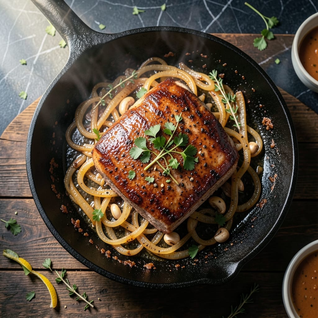 Pork Tenderloin Recipe Pan: Sear-and-Roast Method for Juicy Slices