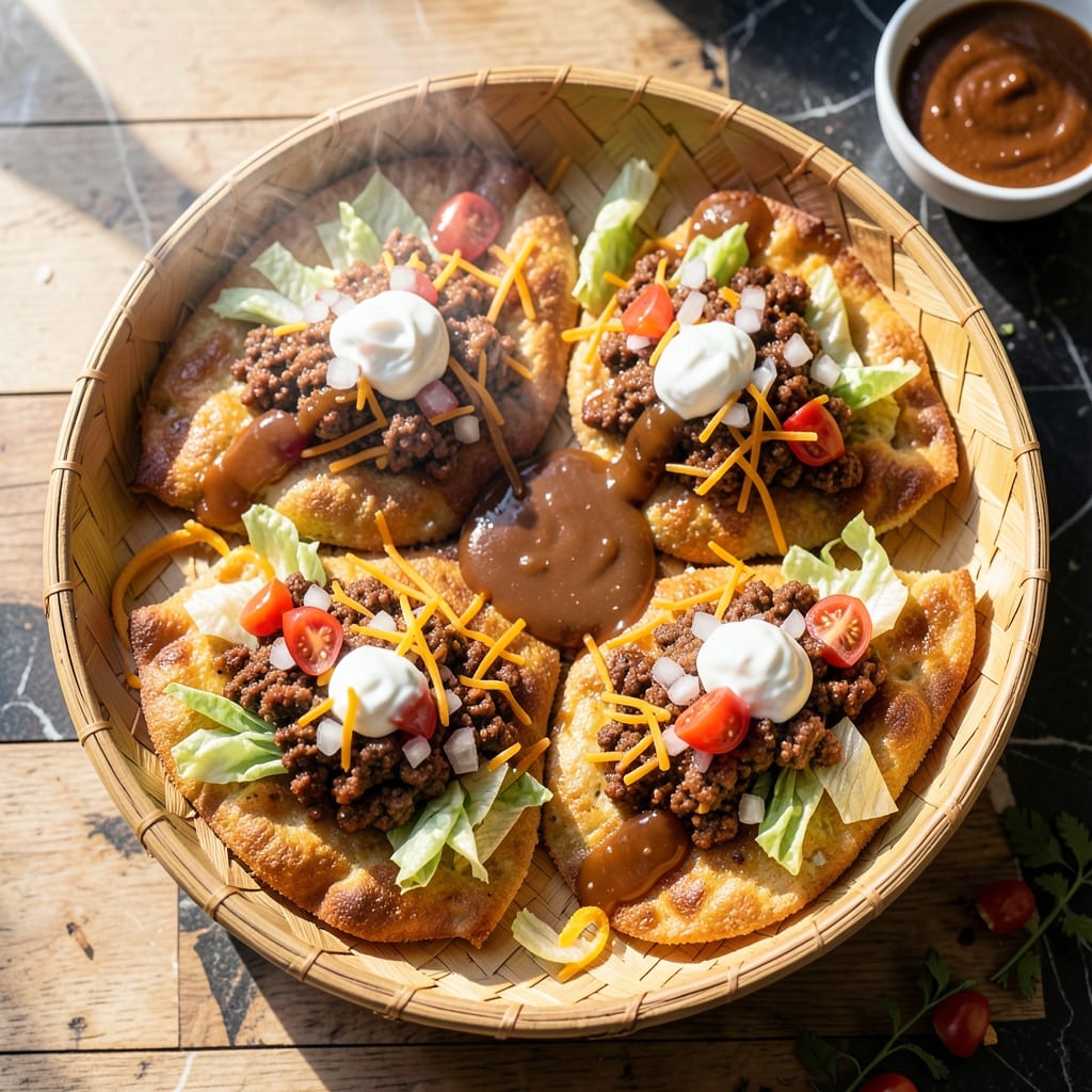 Fry Bread Recipe For Indian Tacos: Crispy Base for Taco Toppings Fry Bread Recipe For Indian Tacos: Crispy Base for Taco Toppings
