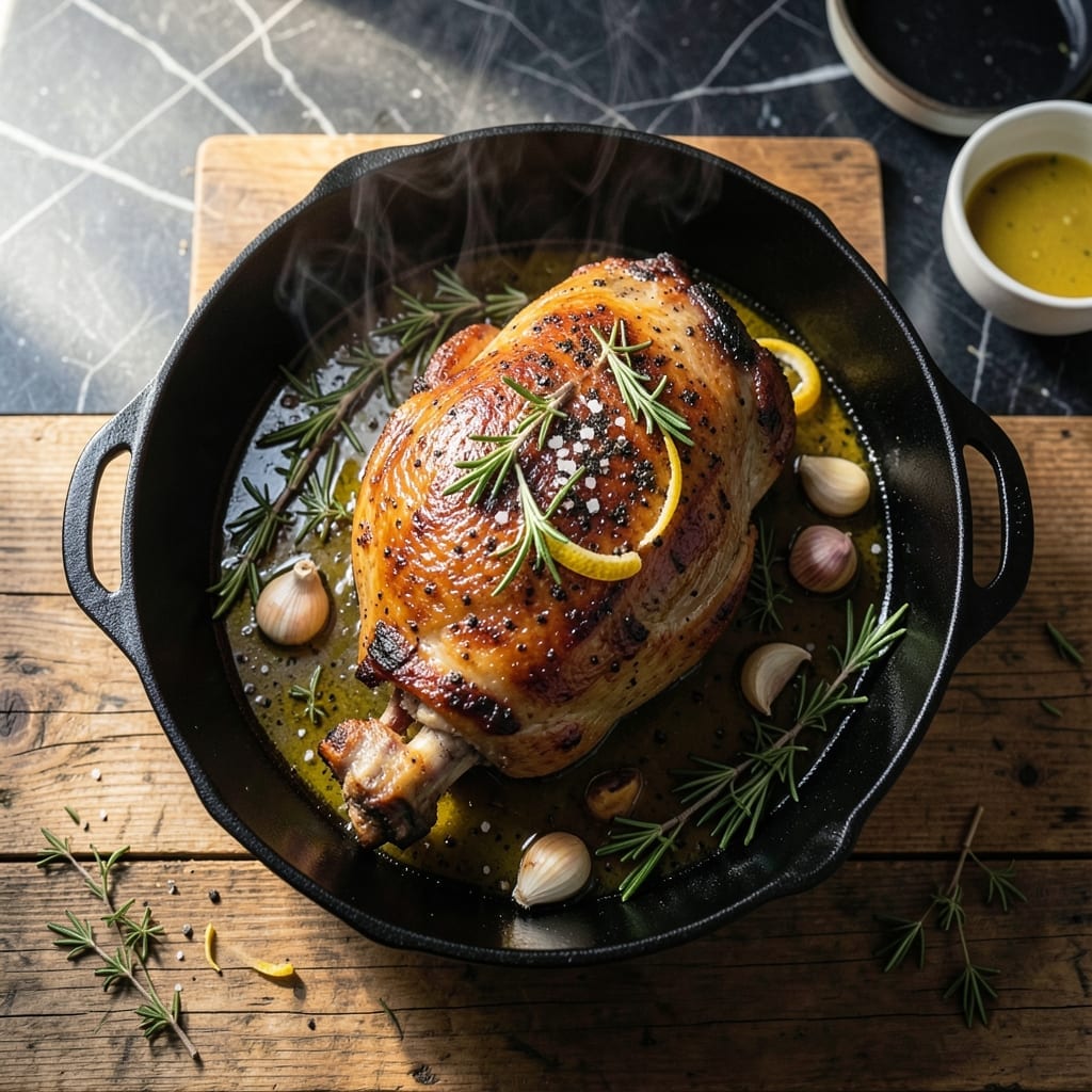 Lamb Roast Recipe Cooking: Herb-Crusted Succulence with Garlic and Rosemary