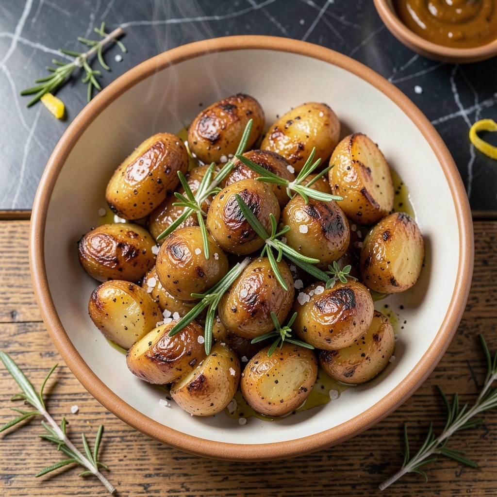 Grilled Gold Potatoes Recipe: Charred Crispness With Golden Centers