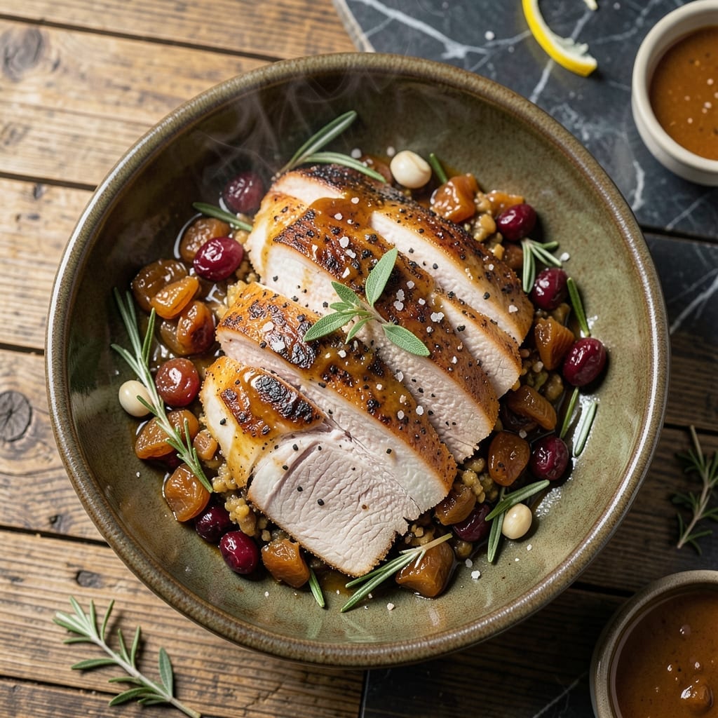 Grillin With Dad Stuffed Pork Loin Recipe: Herb-Crusted and Juicy Slices