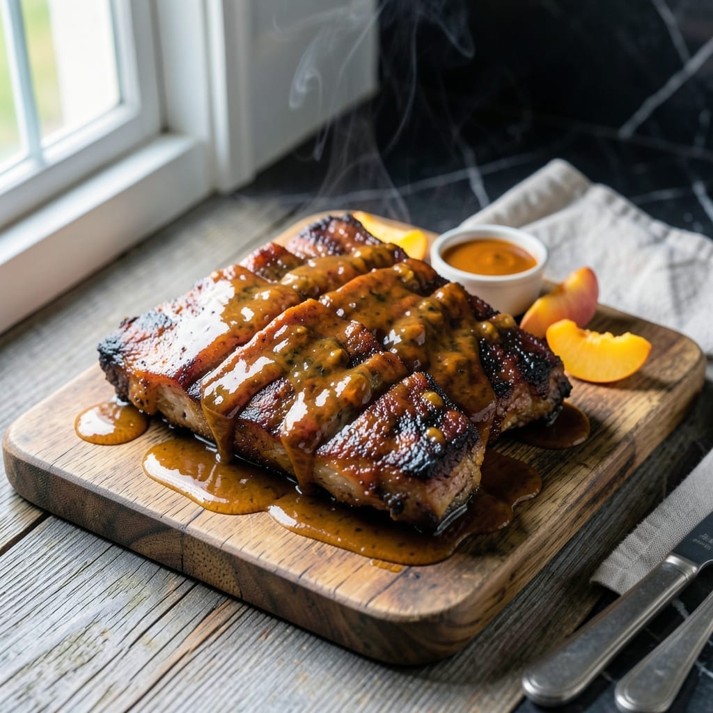 Peach Barbecue Sauce Recipe for Ribs: Smoky Sweetness With a Fruity Twist