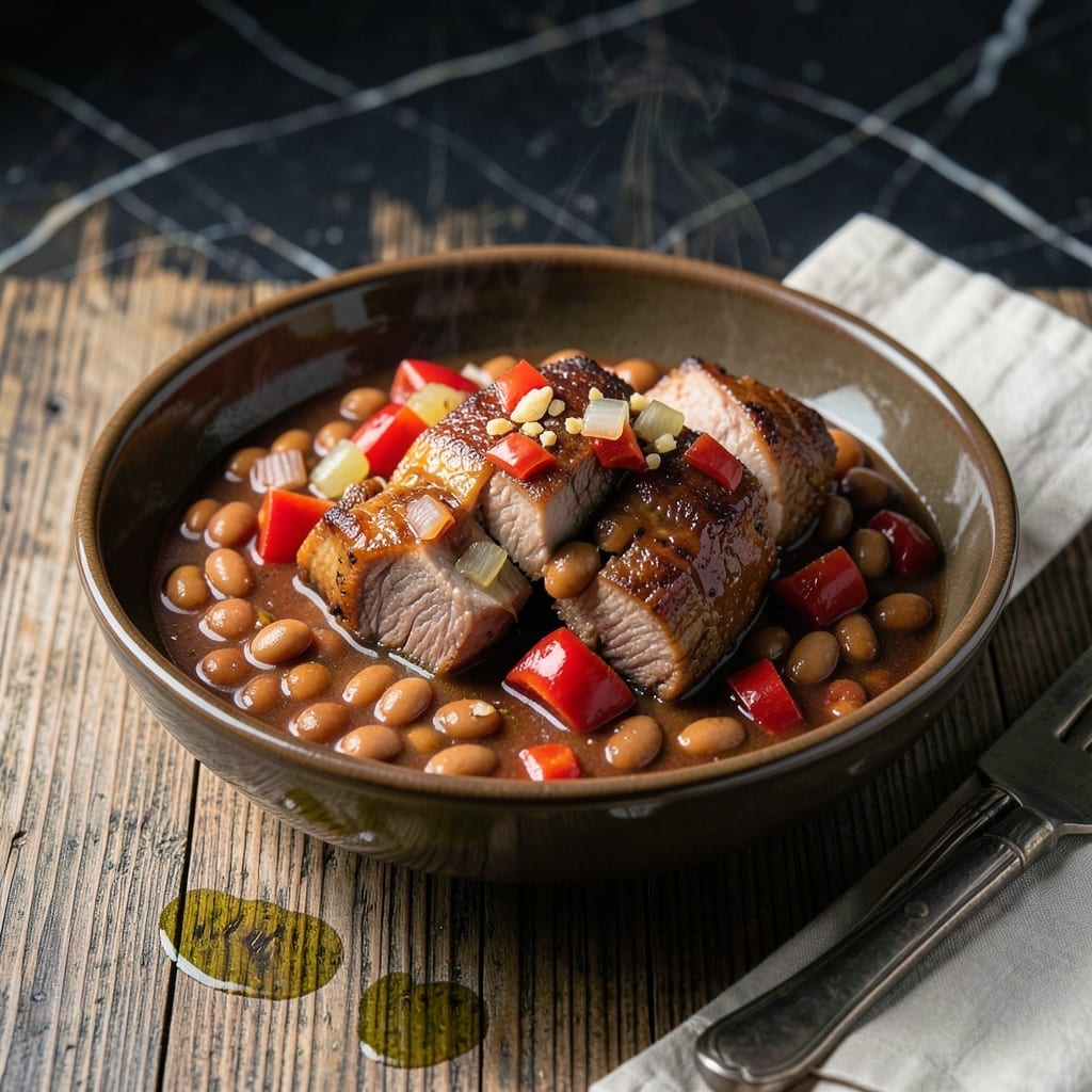 Pork and Beans Recipe With Canned Beans: Quick Stovetop Side with Smoky Depth
