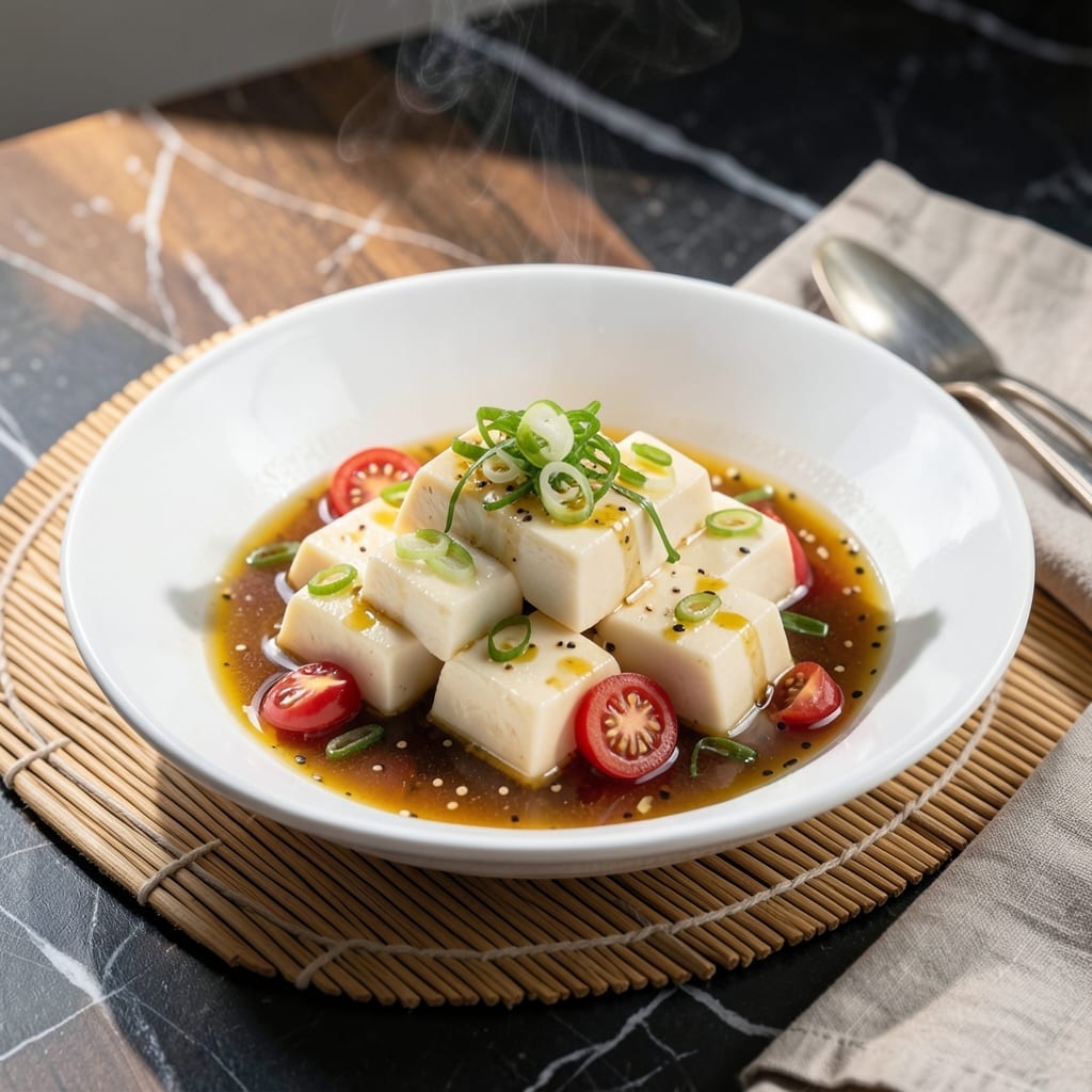 Egg Tofu Recipe Chinese: Silky Custard Texture with Wok-Fried Depth