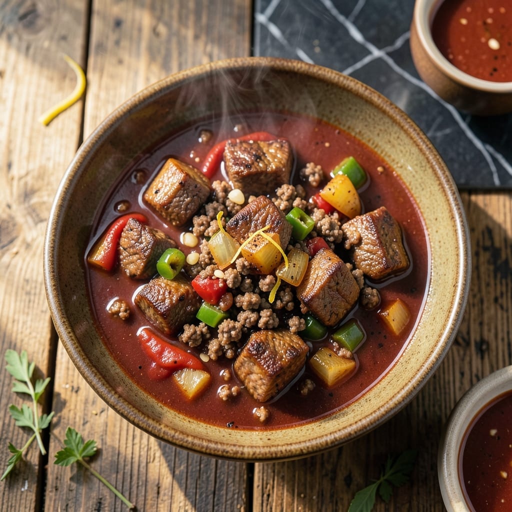 Chili Recipe No Beans: Meat-Lover’s Hearty Bowl