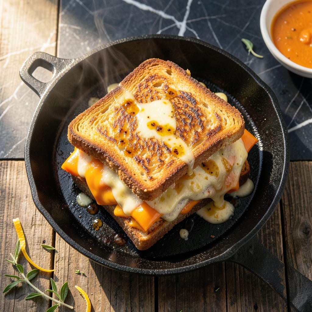 Beaches and Cream Grilled Cheese Recipe: Disney-Inspired Melty Magic