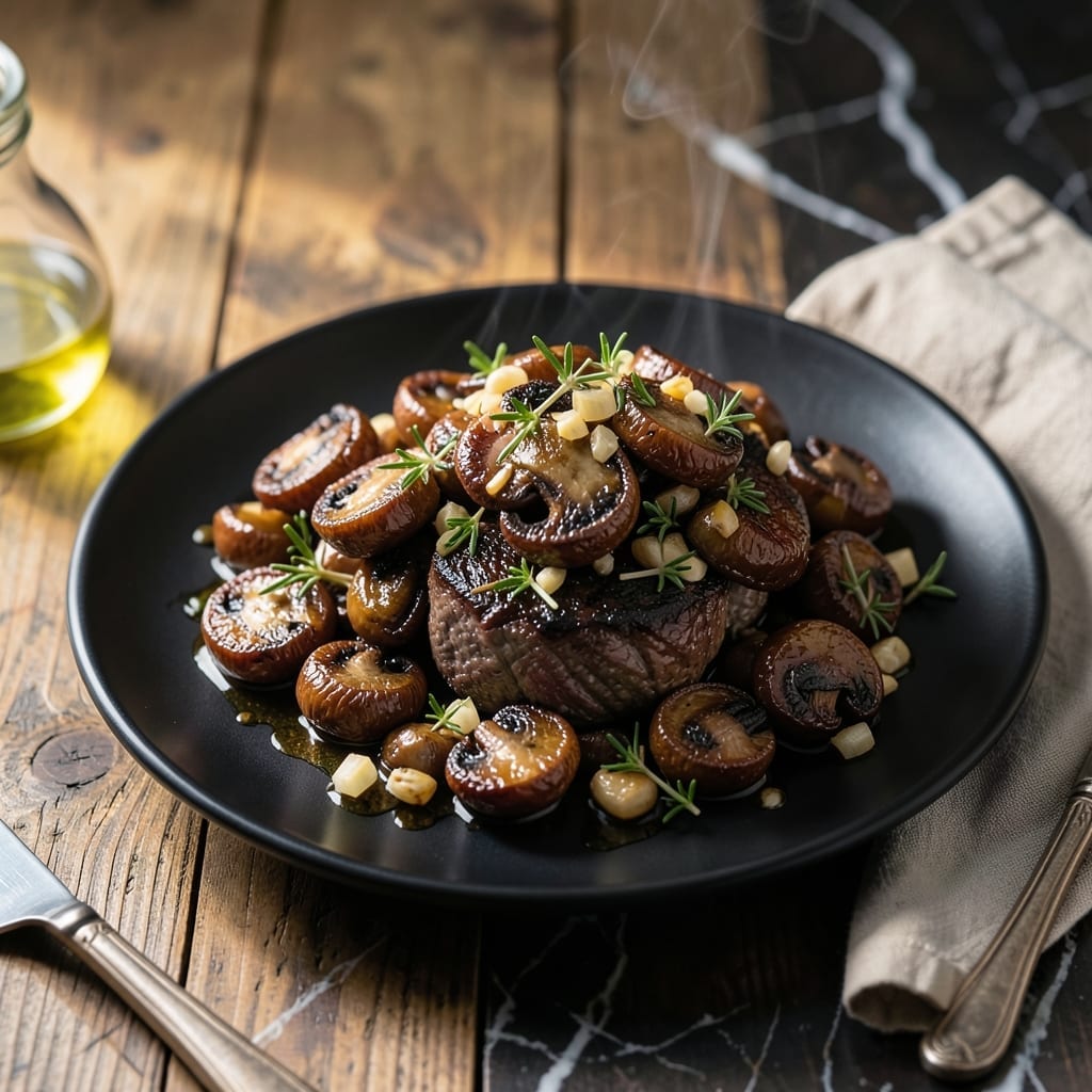 Sauteed Mushrooms Recipe For Steak: Buttery Depth to Elevate Every Bite