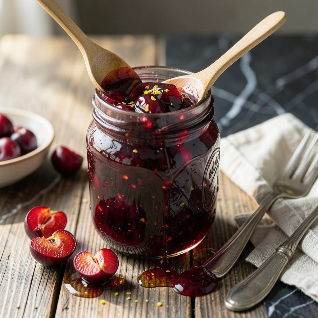Cherry Jam Recipe Without Pectin: Thick and Fruity Spread With Just Sugar