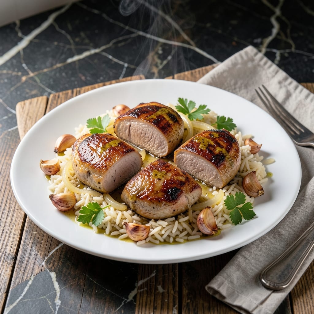 Recipe For Pork Chops And Rice In Oven: One-Pan Savory Supper