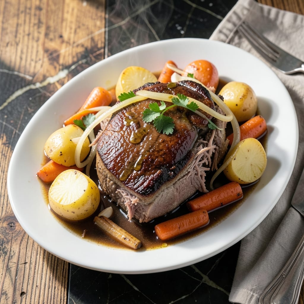 Pot Roast Recipe Crock Pot Low: Slow-Cooked Melt-In-Your-Mouth Tenderness