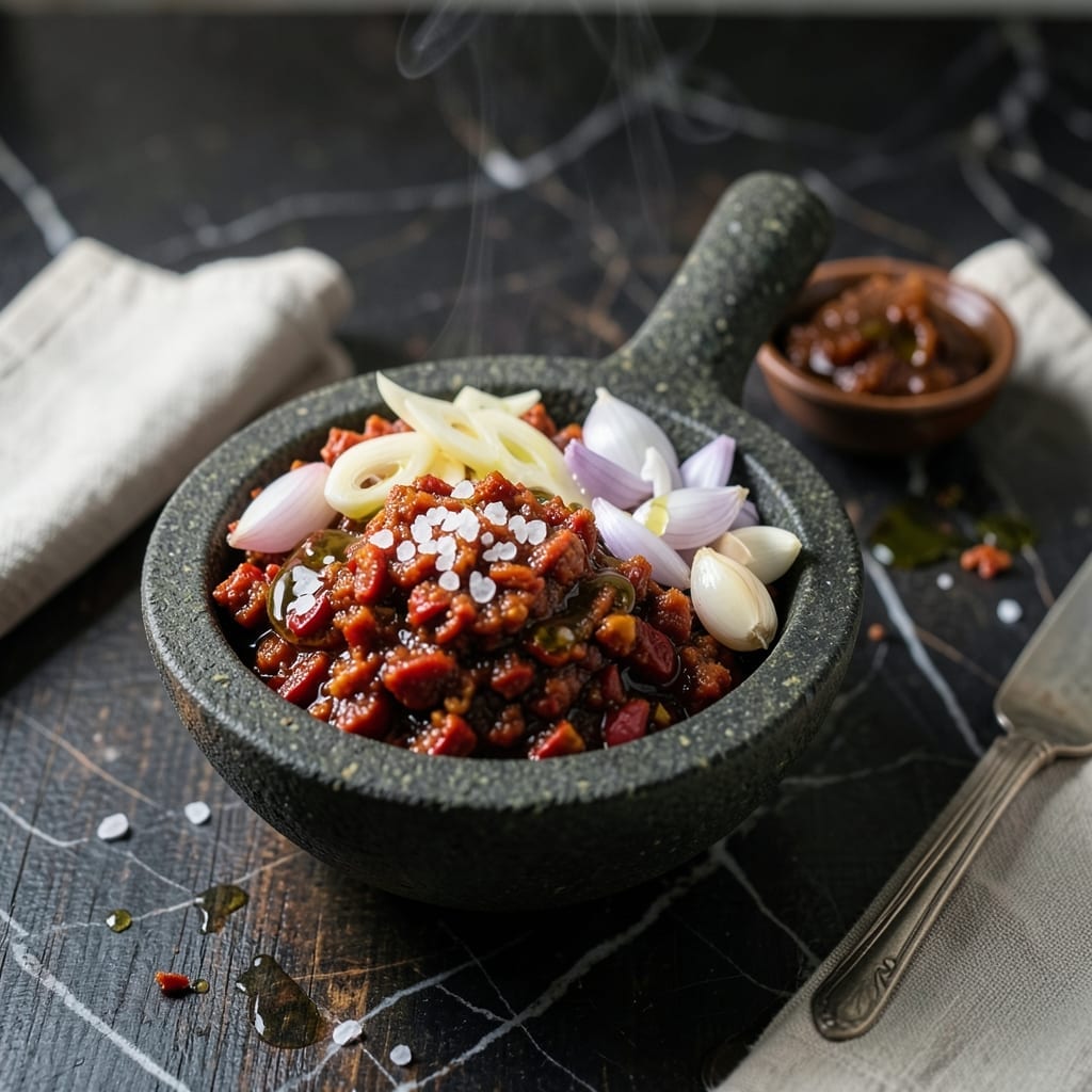 Sambal Oelek Recipe: Fiery Indonesian Chili Paste for Instant Heat