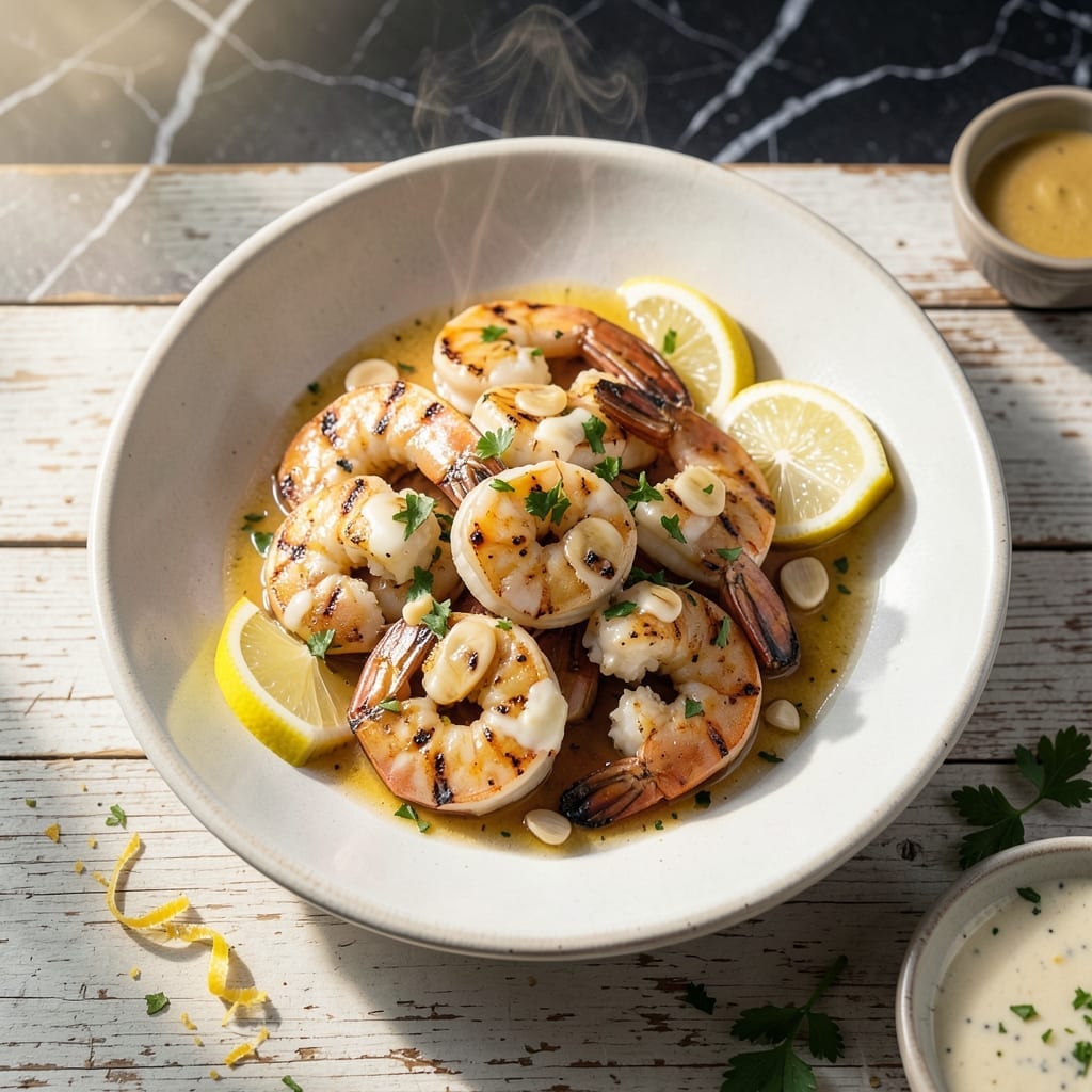 Grilled Shrimp Scampi Recipe White Wine: Garlic-Infused Grill Mastery