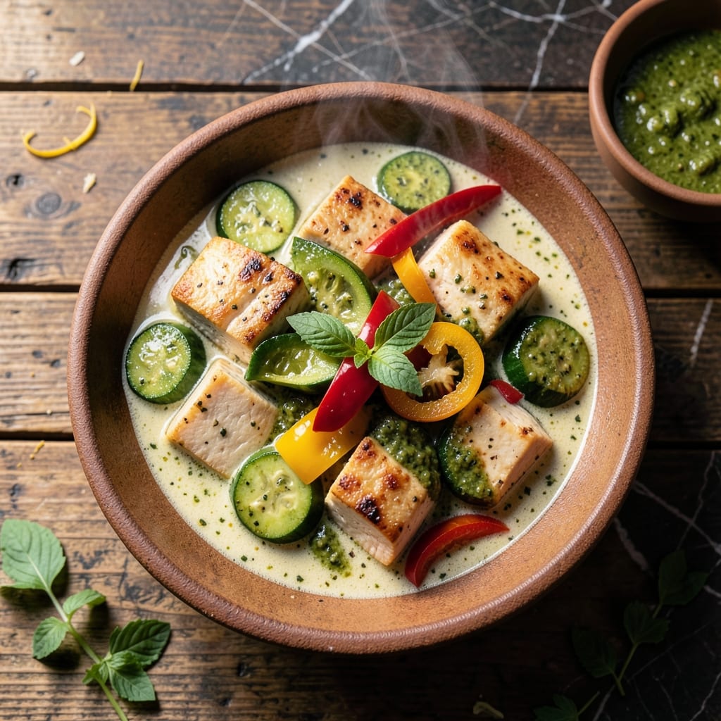 Green Thai Curry Recipe With Readymade Paste: 20-Minute Aromatic Feast