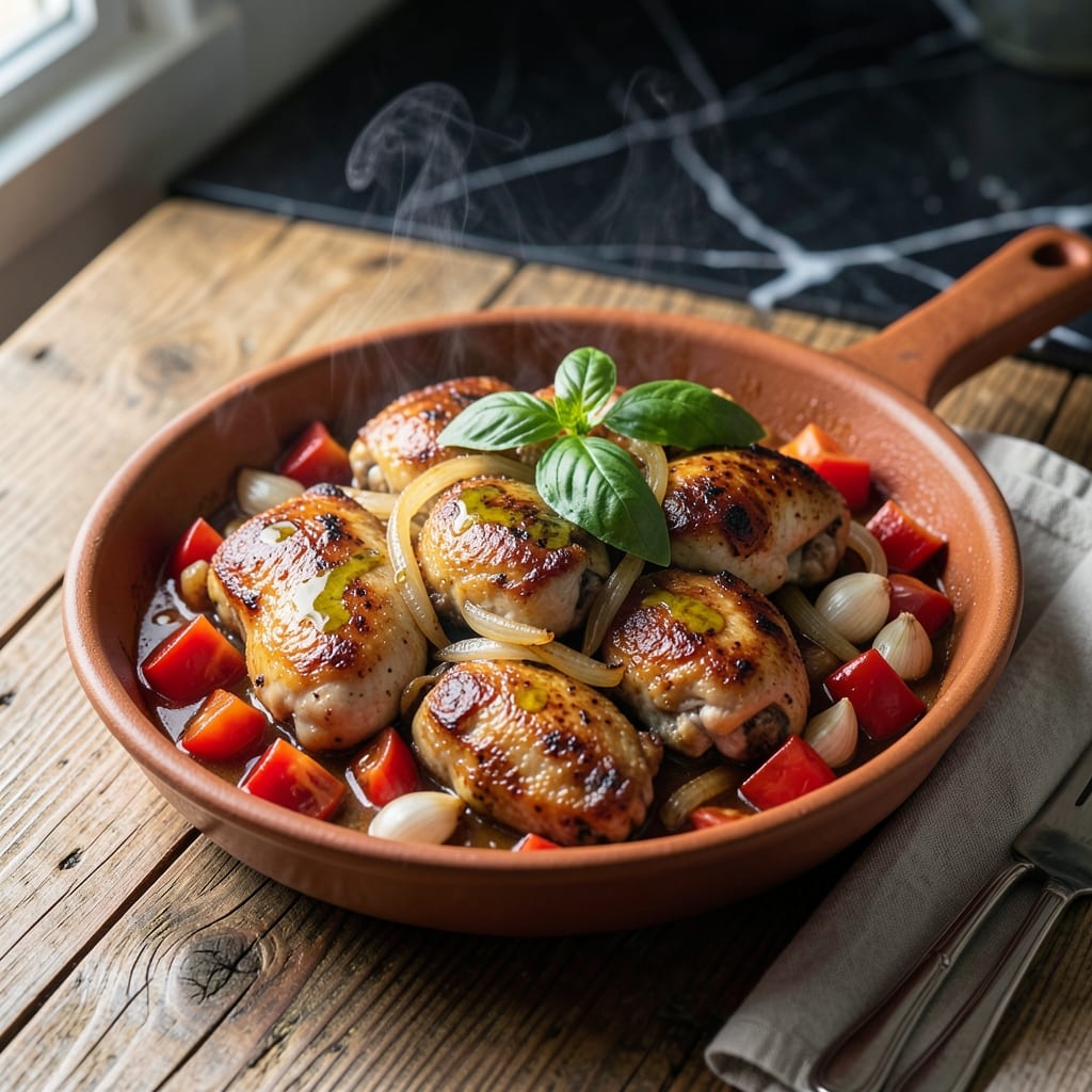 Recipe Chicken Cacciatore Italian Style: Rustic Tomato and Herb Simmer