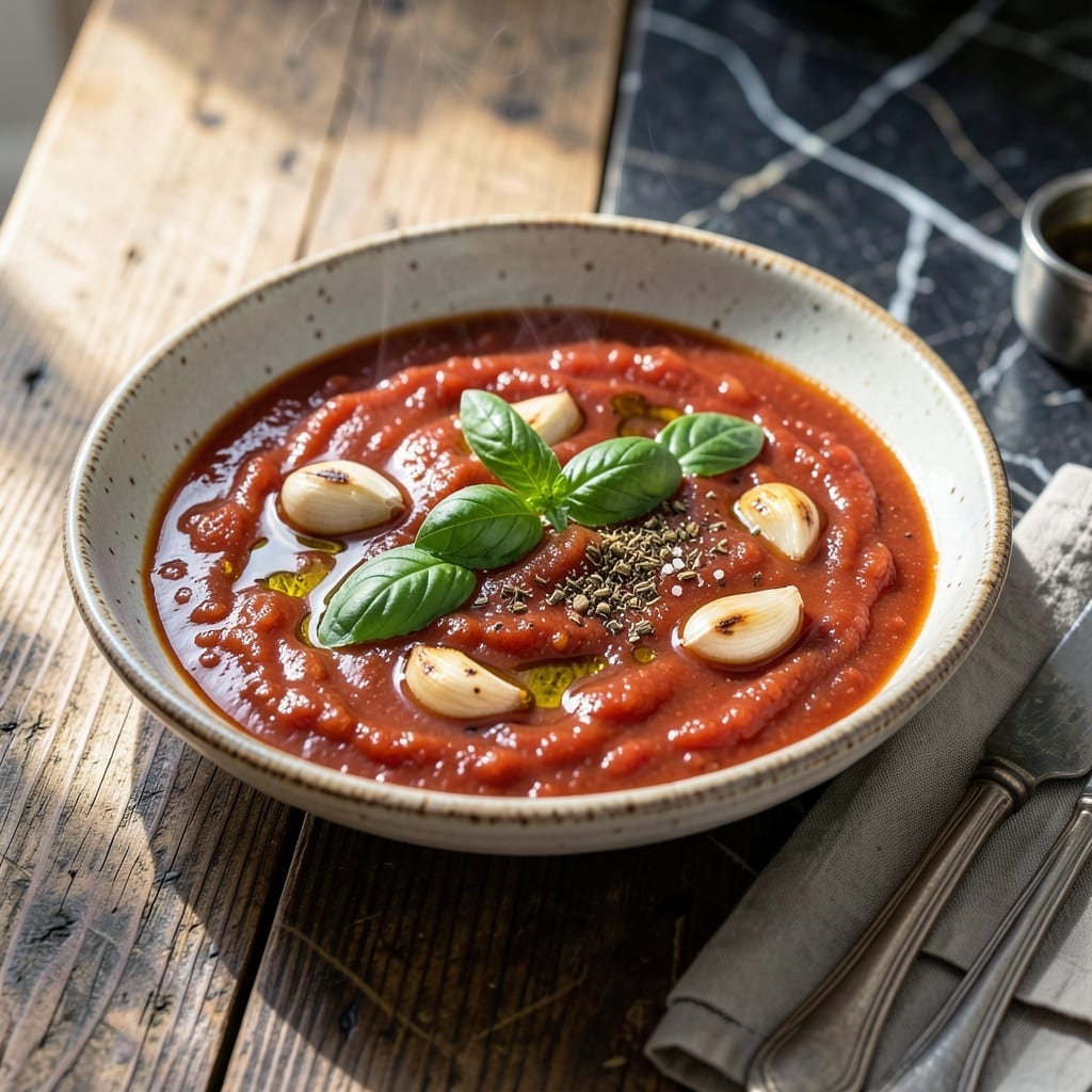Marinara Recipe With Crushed Tomatoes: Bold Herb-Infused Simplicity