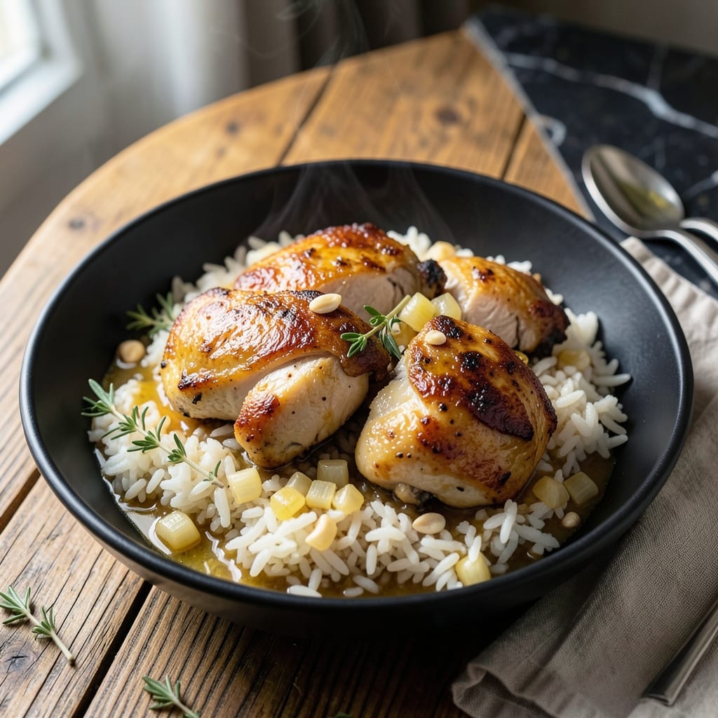 Easy Chicken and Rice Recipe with Few Ingredients: One-Pot Weeknight Simplicity