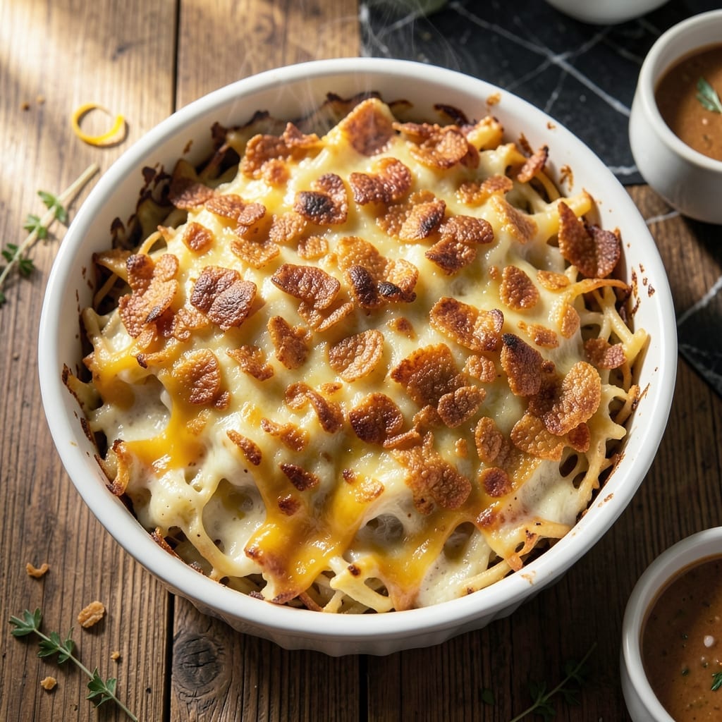 Cracker Barrel Restaurant Recipe for Hash Brown Casserole: Creamy Cheesy Potato Bake