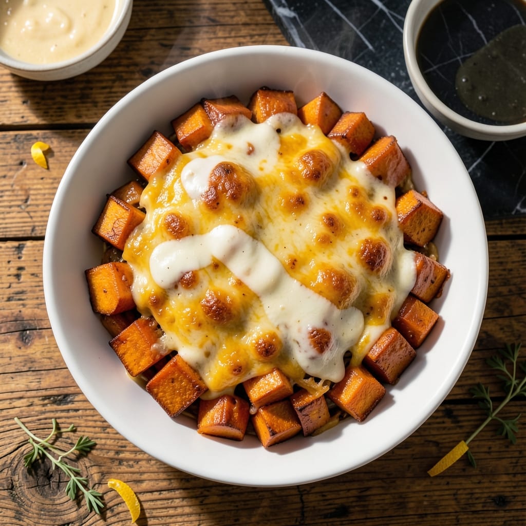 Sweet Potato Cheese Recipe: Velvety Sweet-Savory Bake
