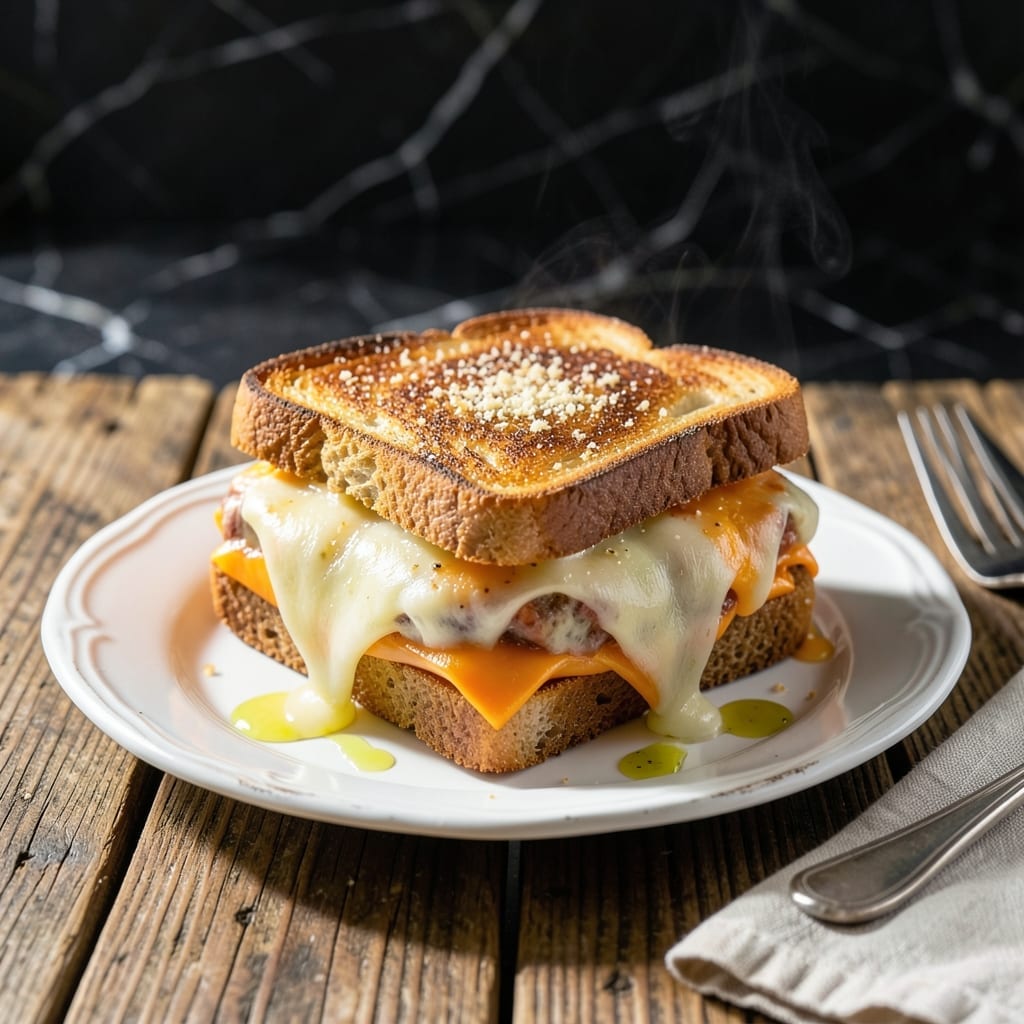 Cheesy Grilled Cheese Recipe: Ultra Gooey Melt With Golden Crust