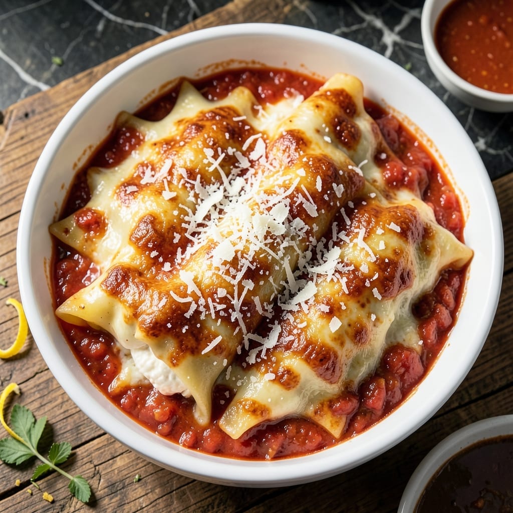Ronzoni Manicotti Recipe: Cheese-Stuffed Shells With Rich Tomato Sauce